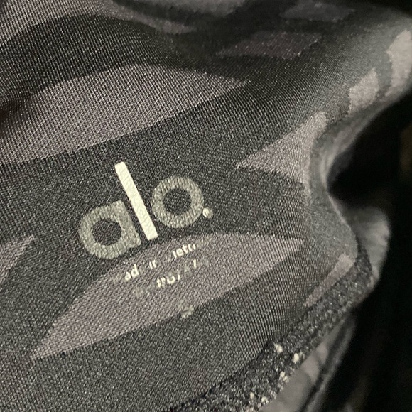 Alo | small black/gray Arches Airbrush leggings - Picture 4 of 5